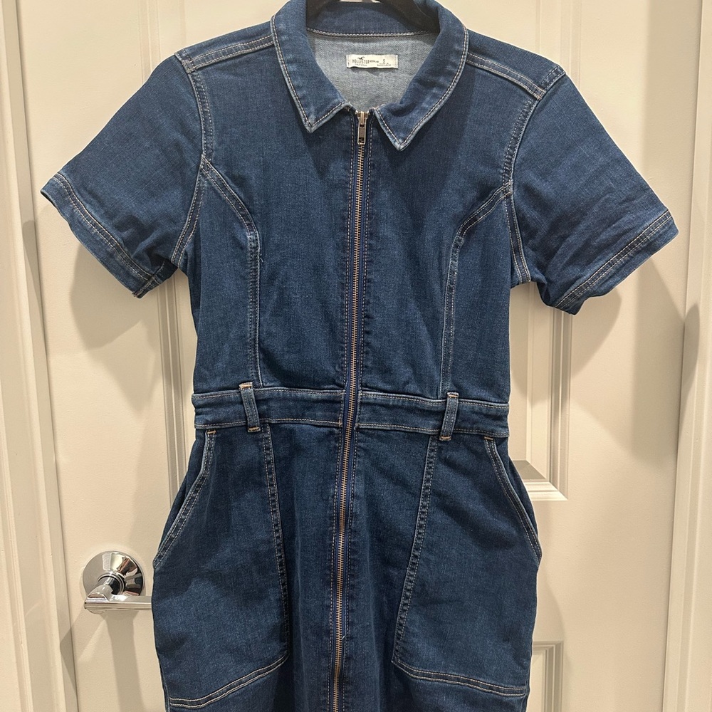 Hollister Blue Denim Jacket